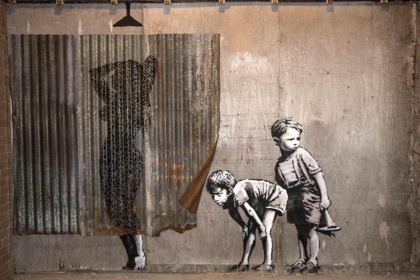뱅크시(Banksy), 영국, 그래피티 작가, 1974-현재