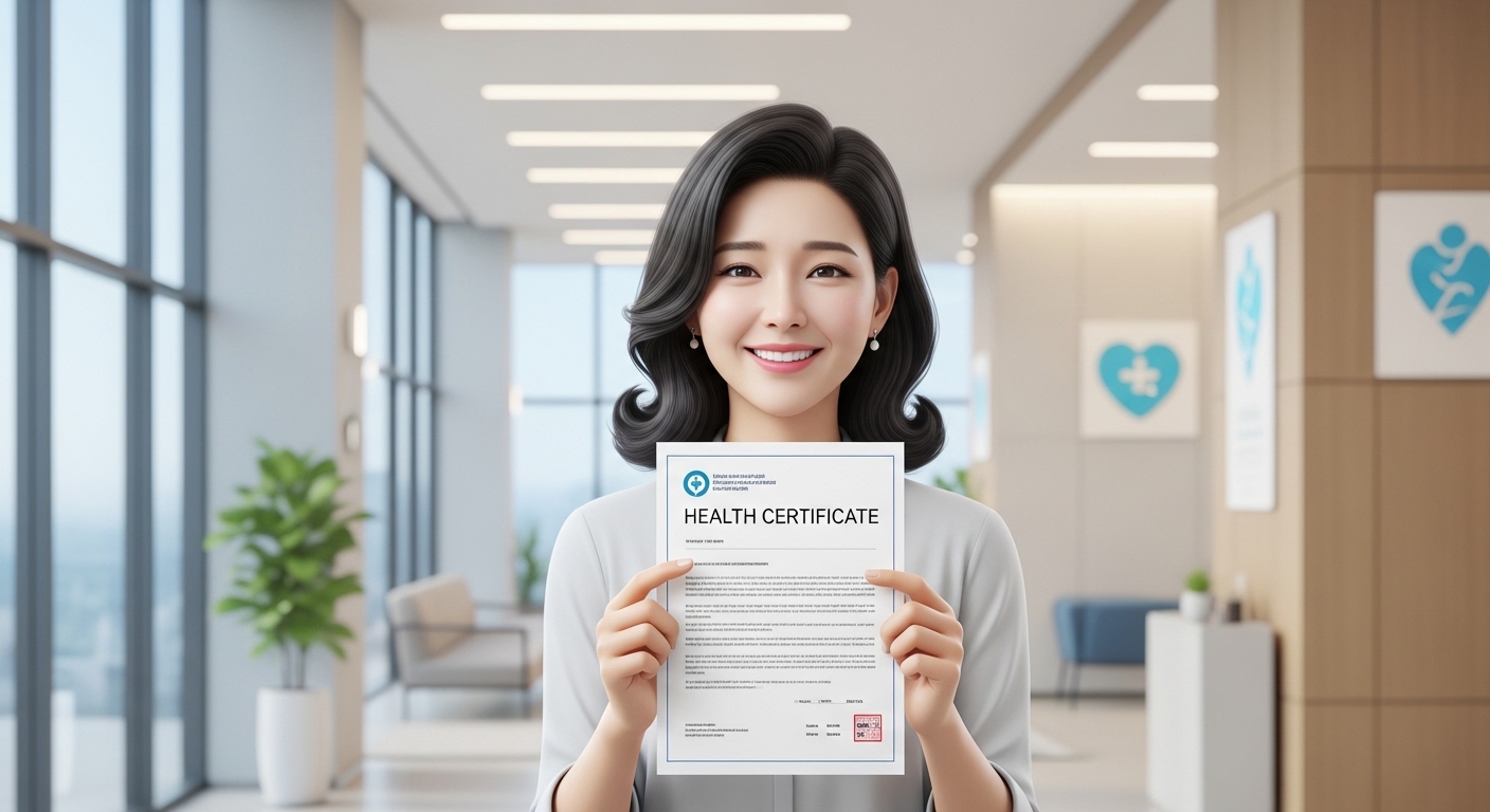 보건증검사항목, 보건증채변