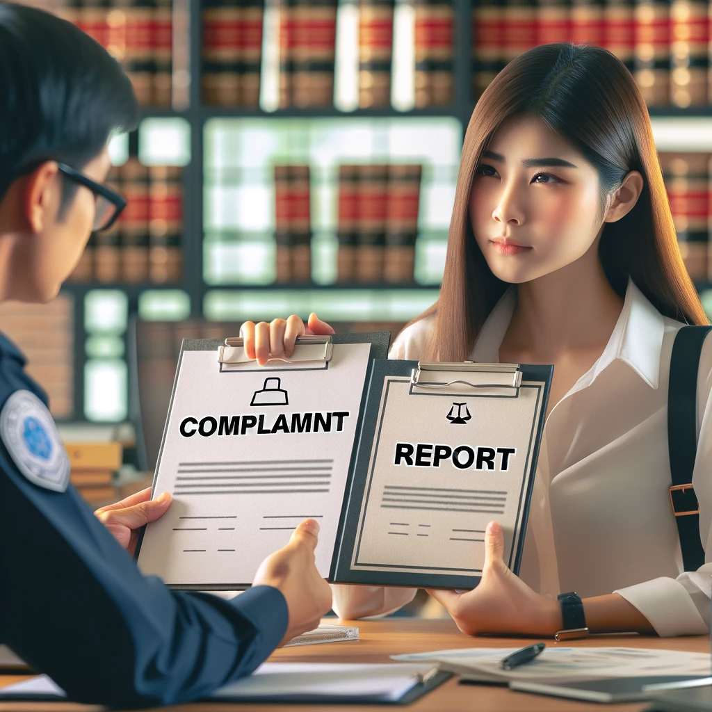 고소 고발 차이점