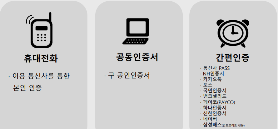 모바일 관세청 앱 설치(출처-가이드)