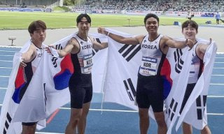 육상 계주 금메달