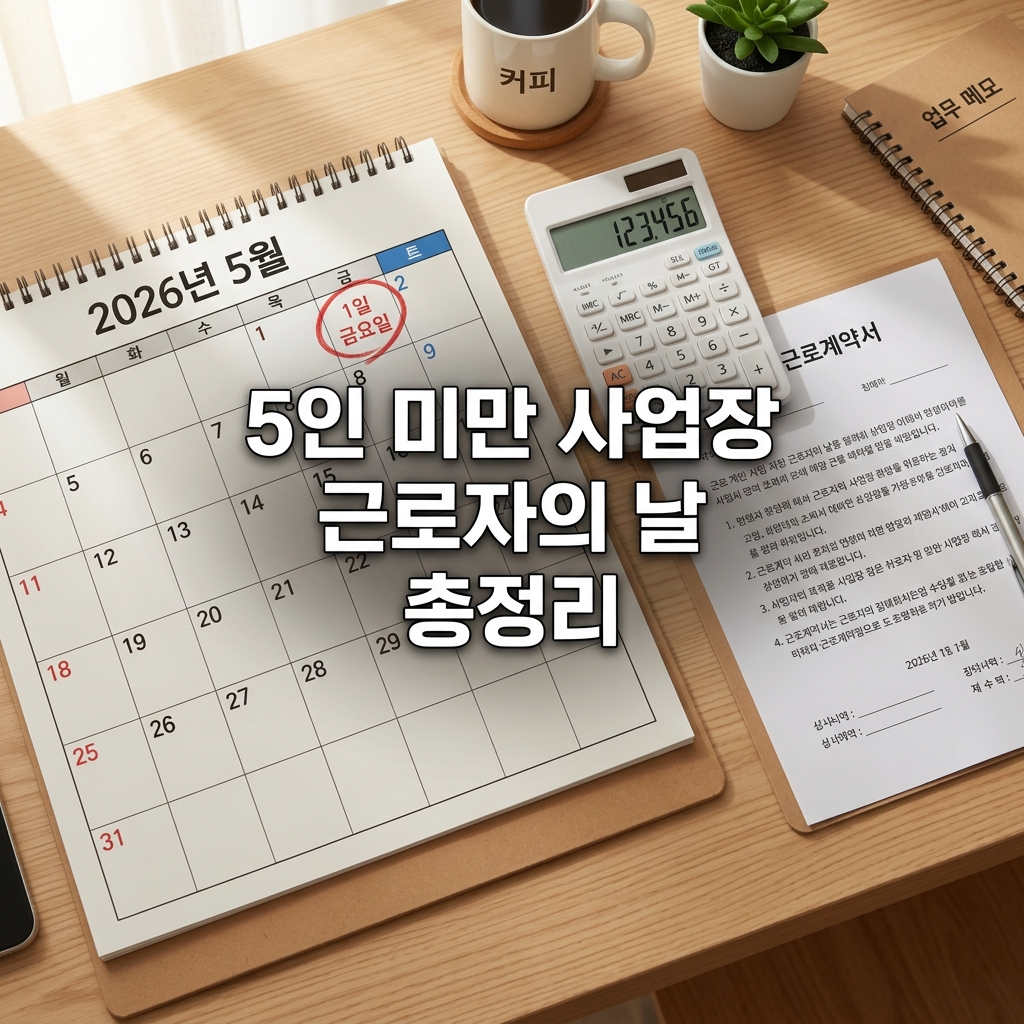 2026년 근로자의 날 5인 미만 사업장 수당