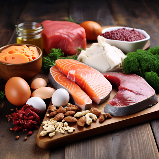단백질을 많이 함유하고 있는 식품들