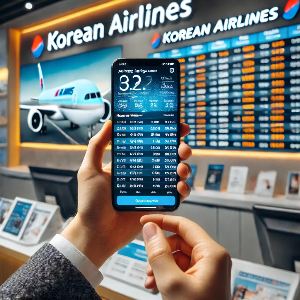 대한항공 마일리지 공제표 개편