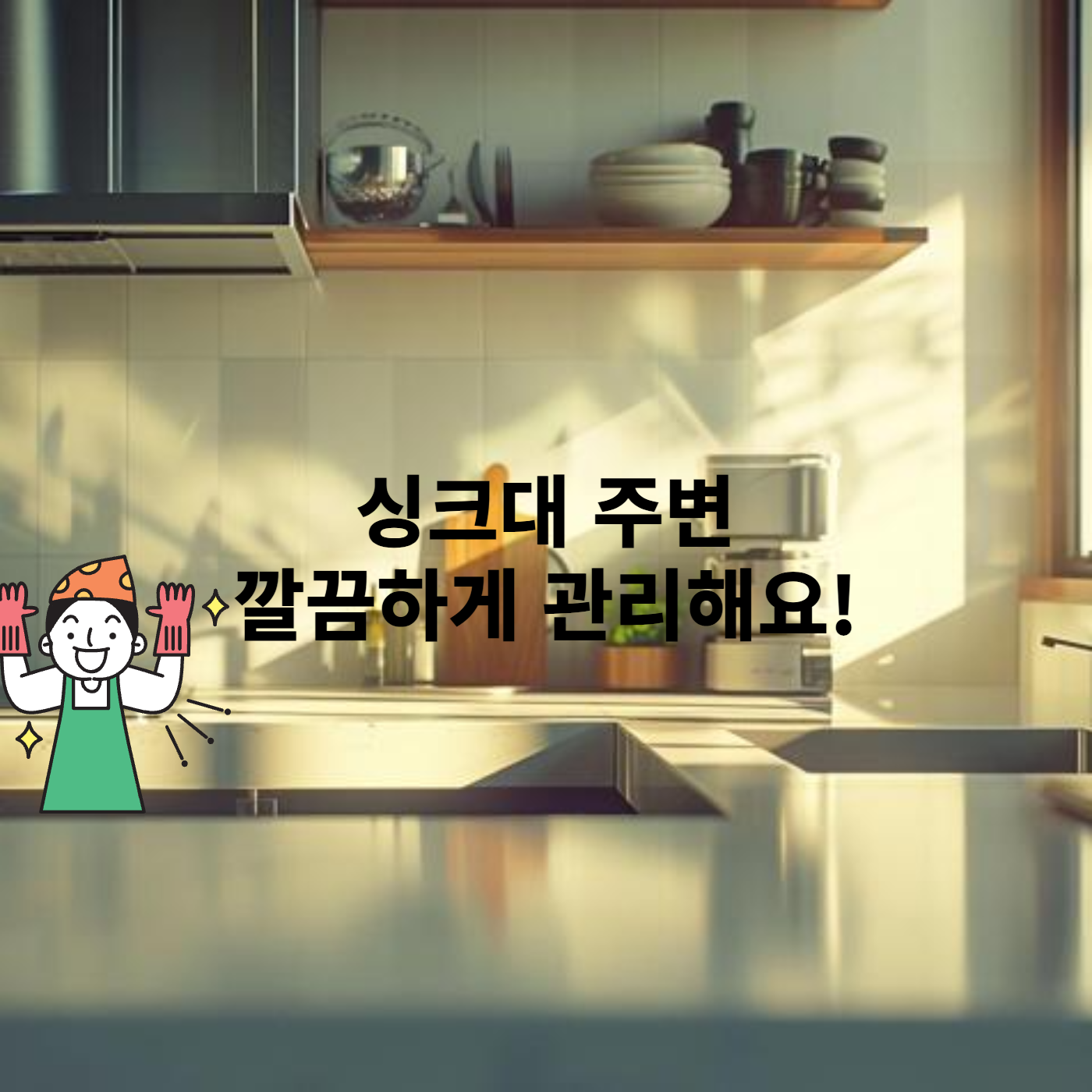 싱크대청소