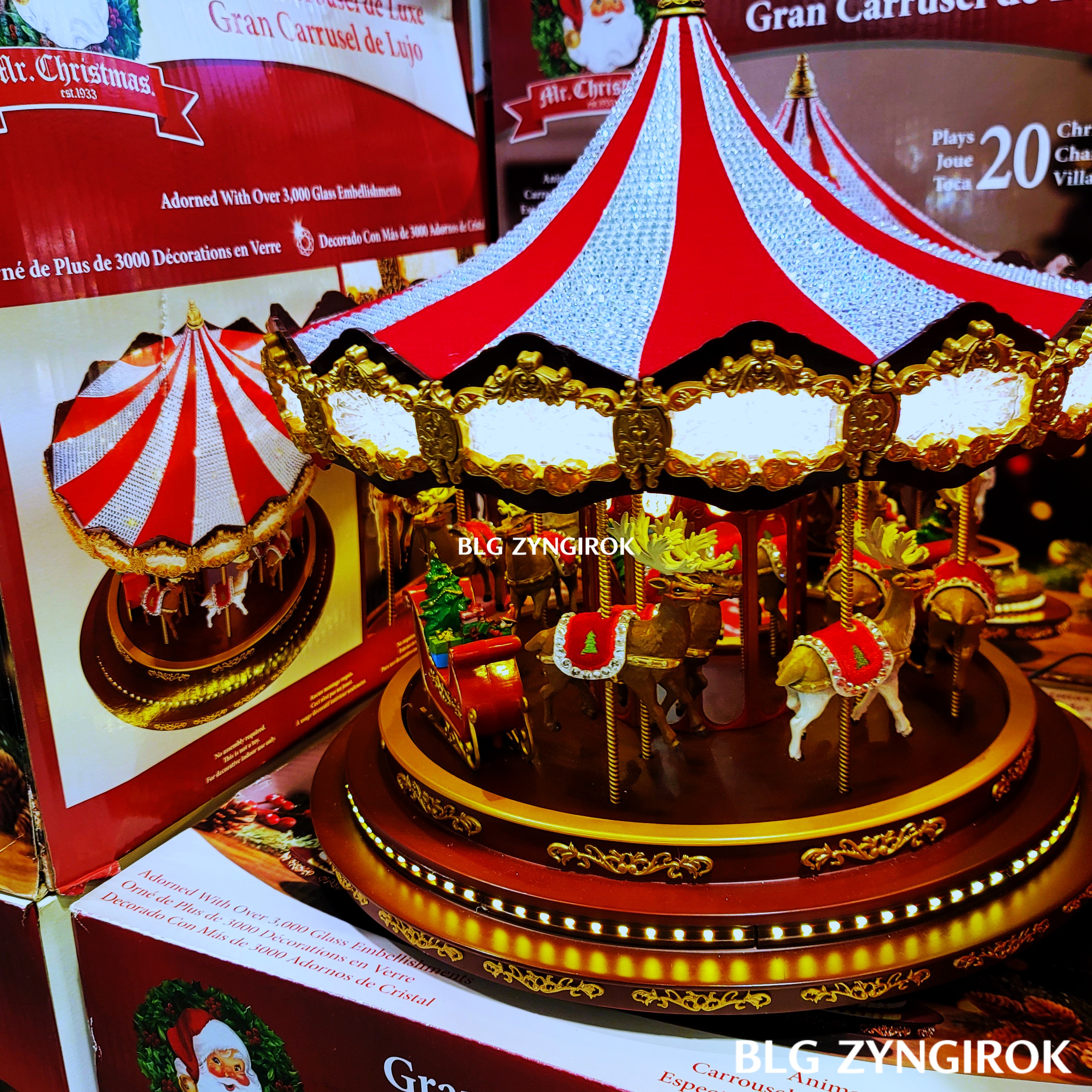 크리스마스-회전목마-모습이다.