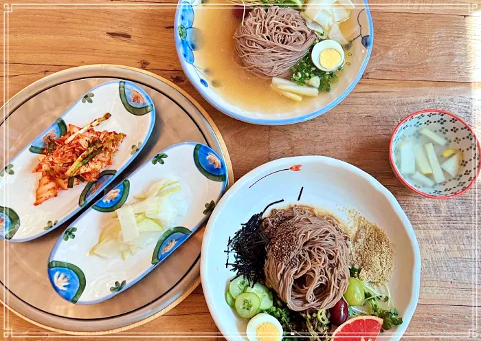 남양주, 팔당댐, 와부 맛집 주문 즉시 자가제면! 식감 신세계, 들기름 막국수