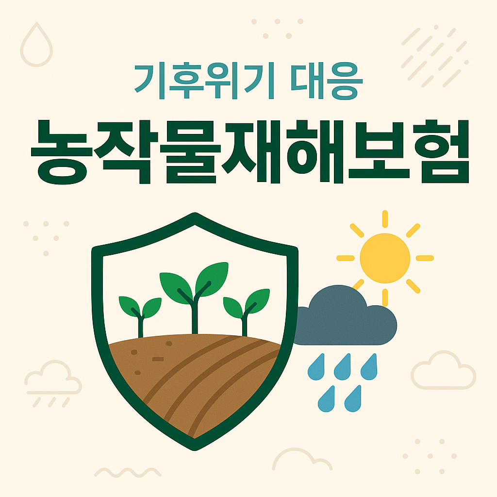 농작물재해보험 확대로 본 2025 정부 지원 완전 정복