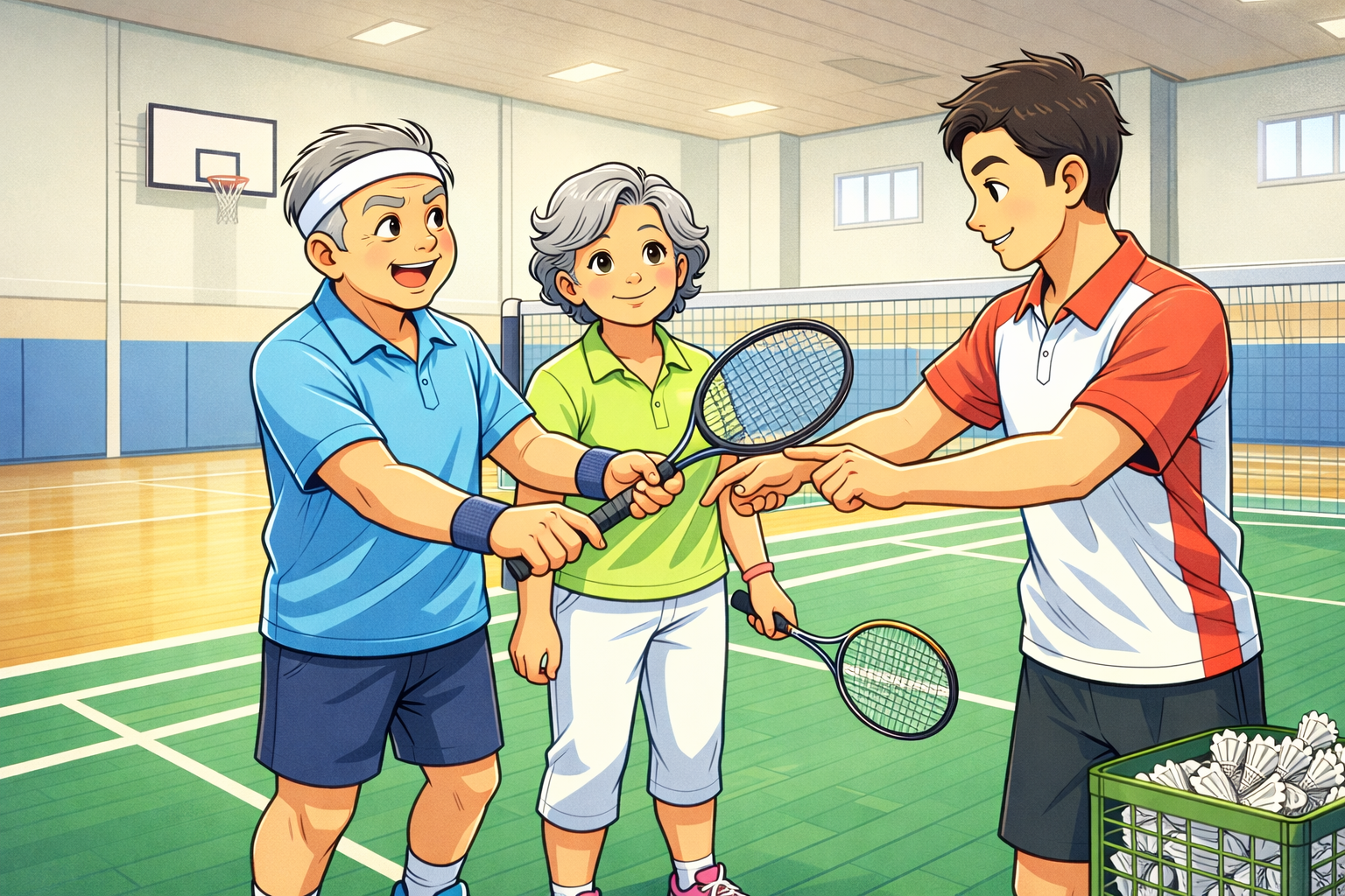 배드민턴 코치 찾기