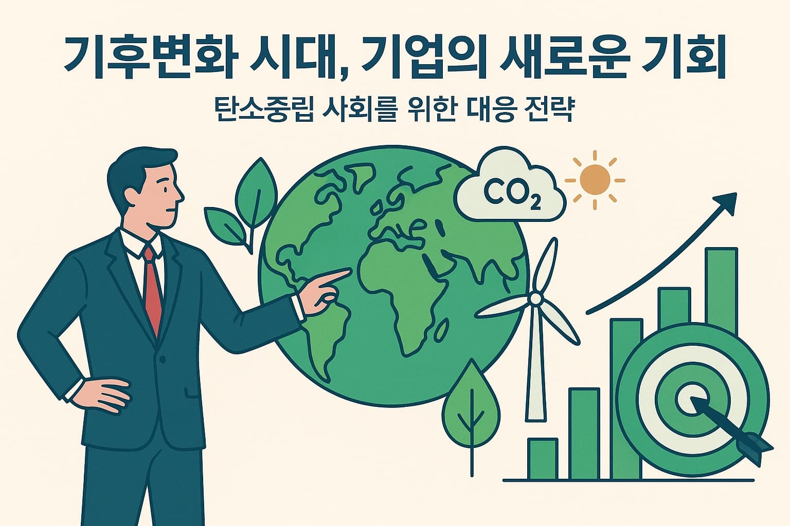 🌍기후변화 시대, 기업의 새로운 기회: 탄소중립 사회를 위한 대응 전략