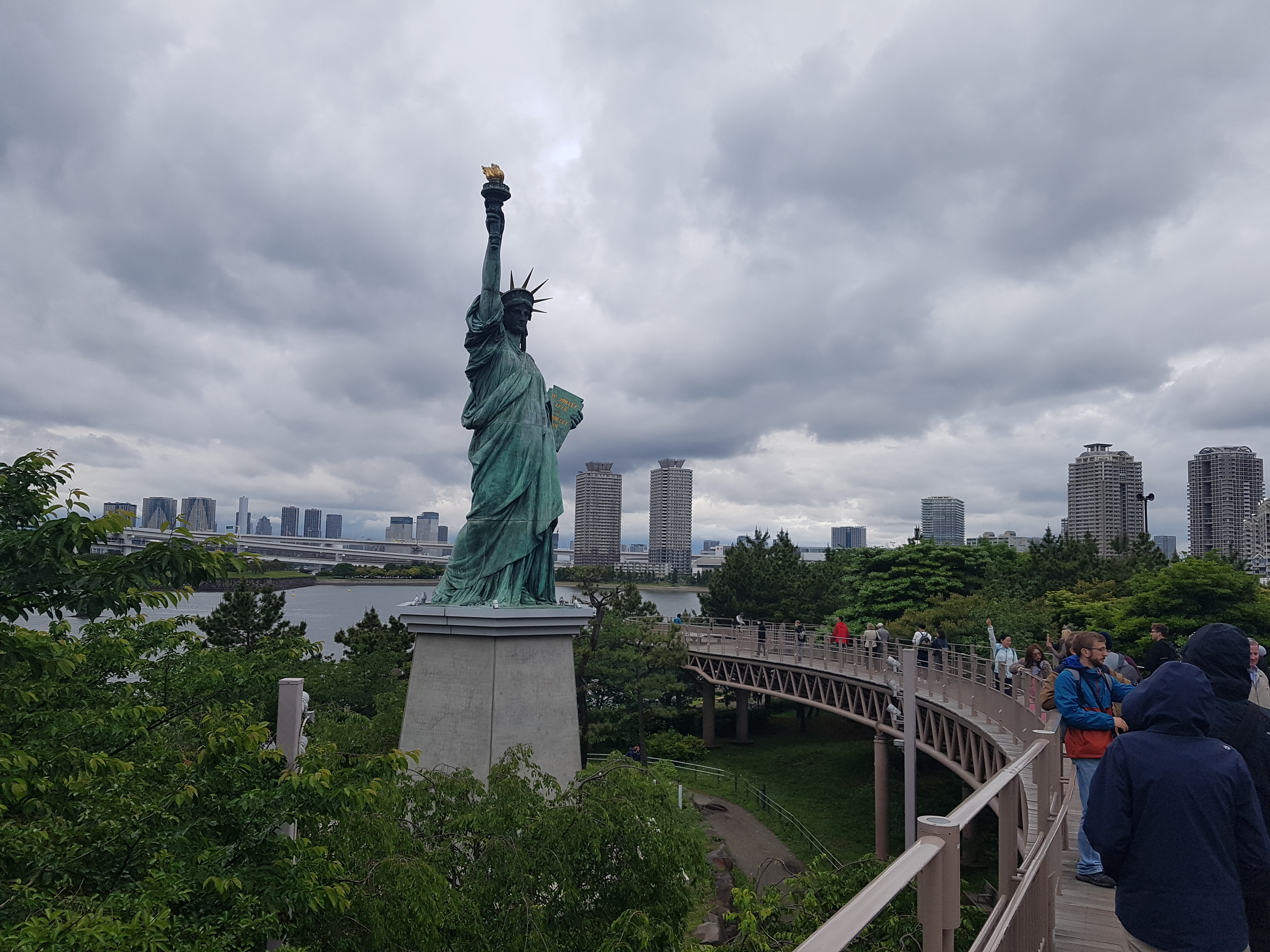 오다이바자유의여신상