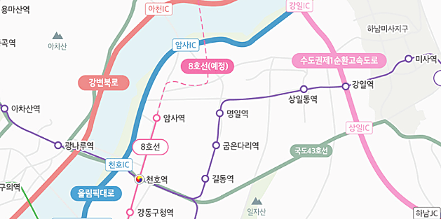 수도권-지도