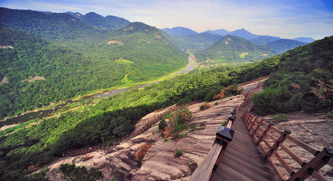 순창 용궐산 하늘길