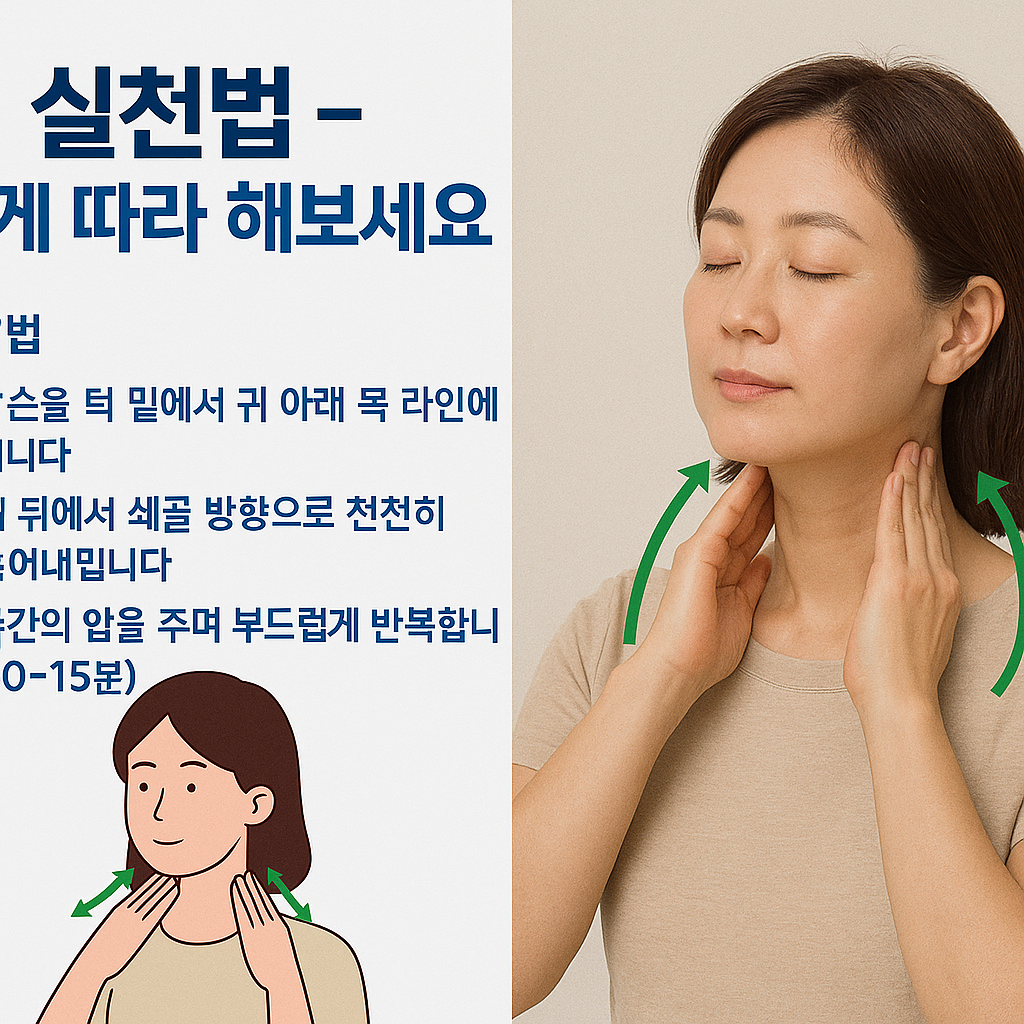 매일 10분, 뇌가 달라진다 – 목 마사지로 치매 예방하는 법