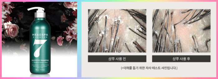 헤드스파7 썬트리 톰브로 단로 탈모 증상 샴푸