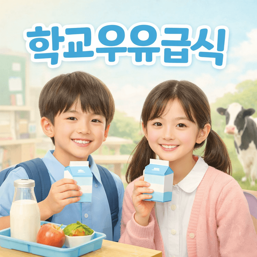 학교 우유 급식 무상 지원 대상 요약