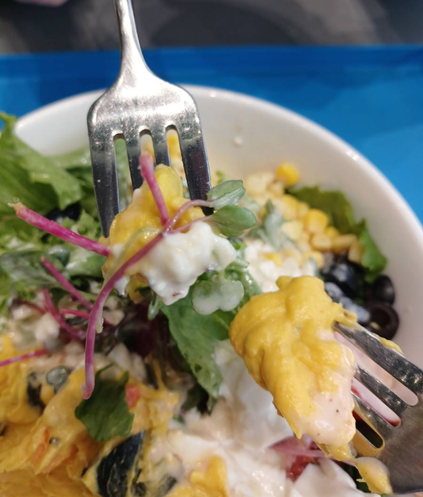 그리너 샐러드 한입