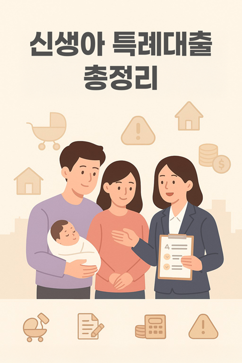 신생아 특례대출 총정리 이미지