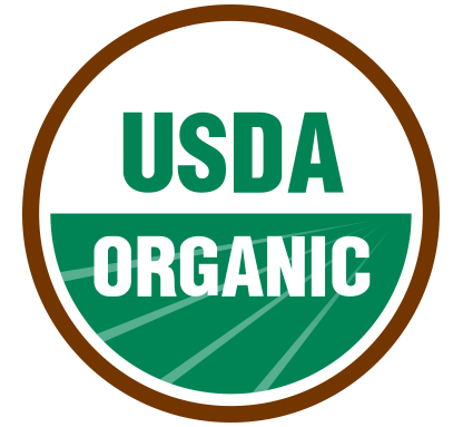 미국 농무부의 USDA Organic 친환경 인증 마크 이미지