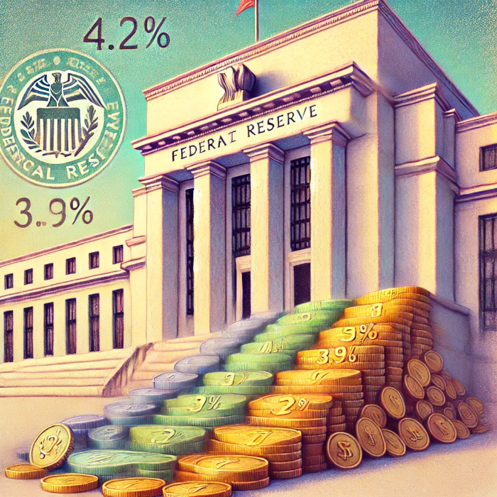 연준 금리 2회 인하 전망