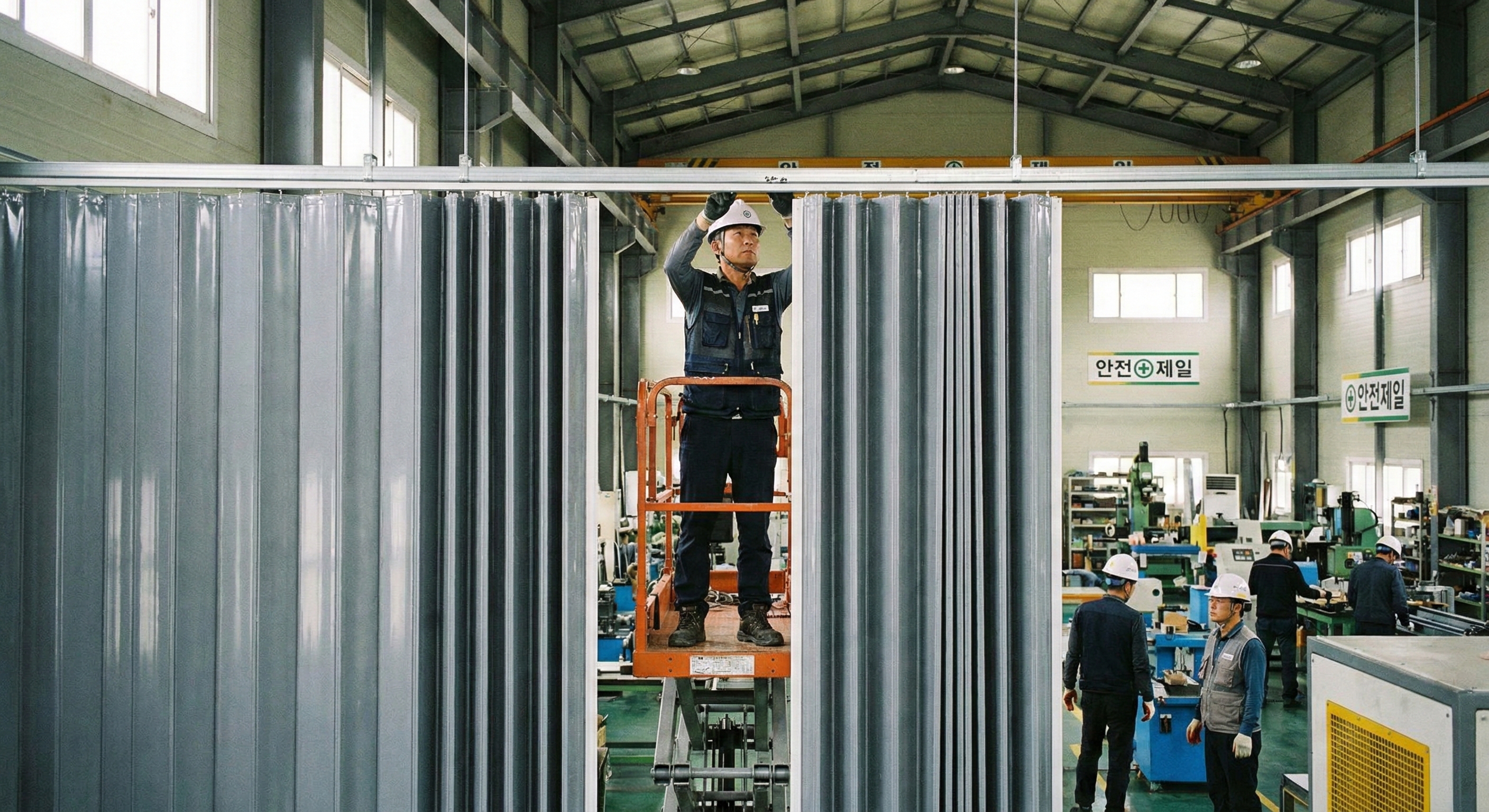 자바라칸막이 셀프서맃