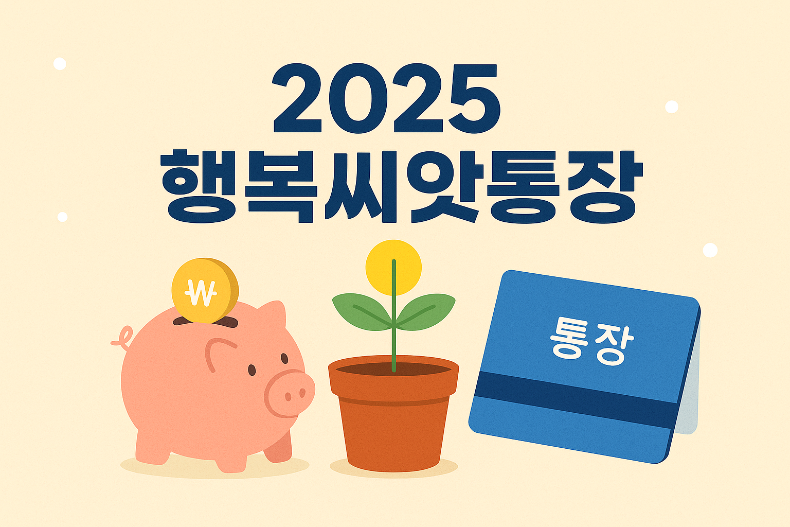 2025 행복씨앗통장 신청하기