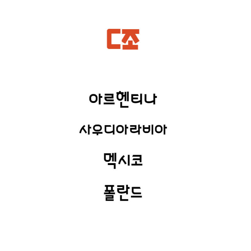 카타르 월드컵 일정