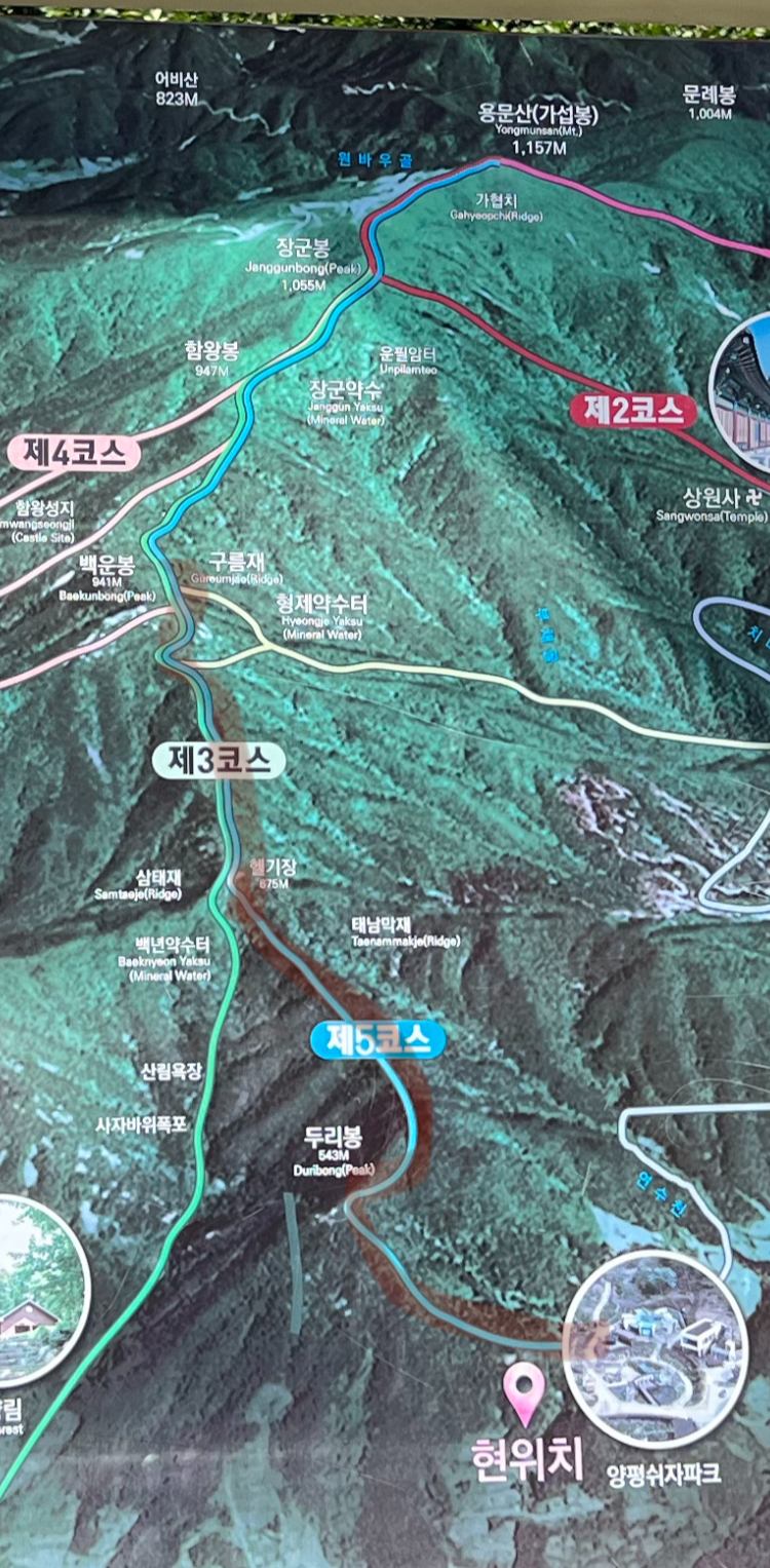 용문산 등산코스