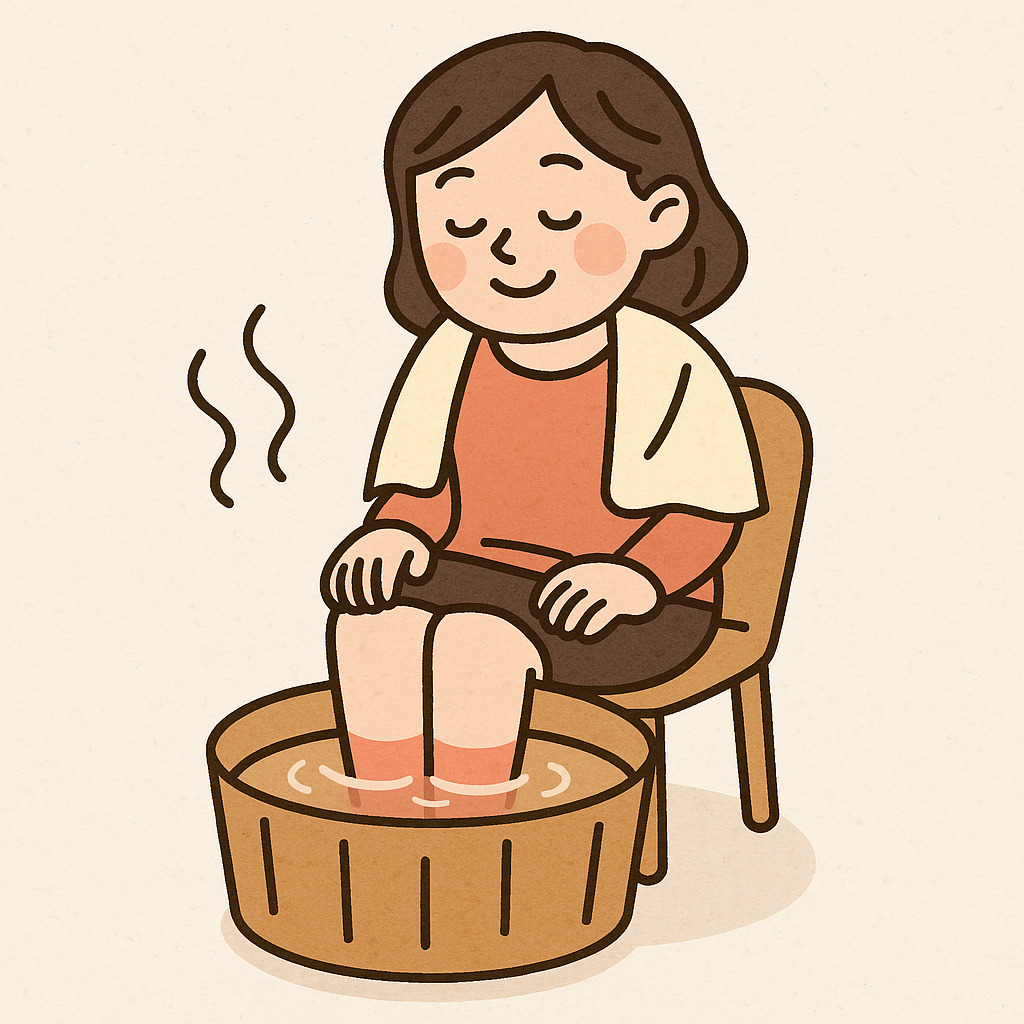 족욕이 이렇게 좋다고? 혈액순환부터 스트레스까지 한 번에 해결