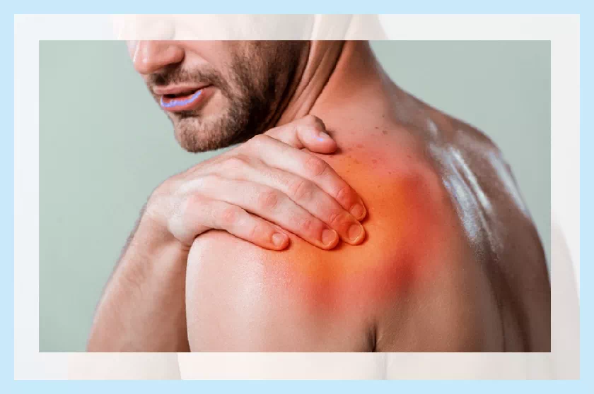 왼쪽 날개죽지 통증