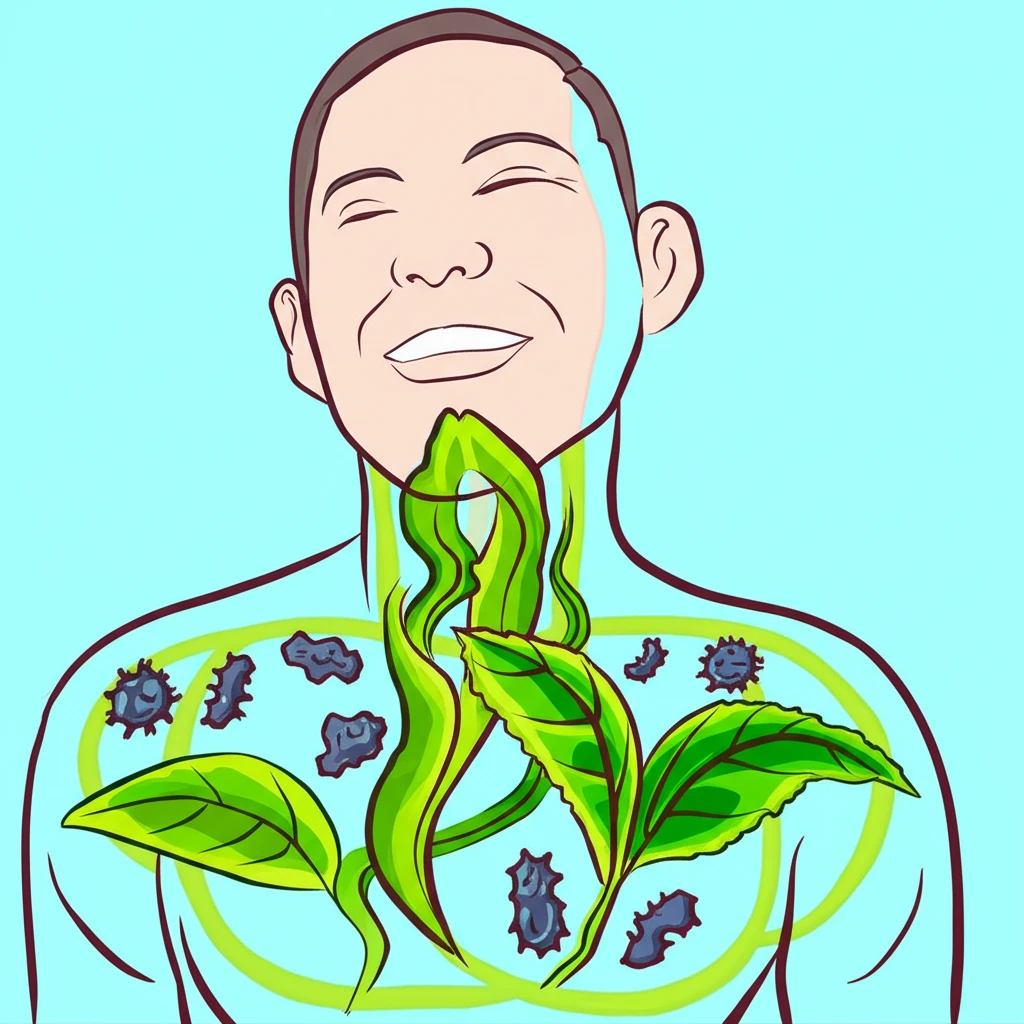 황사철 중금속 배출 돕는 미나리 녹차..