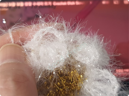 예쁜곰팅 왕꽃 수세미