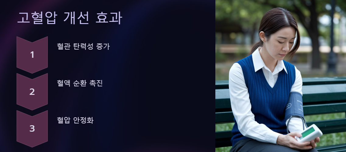 맨몸운동의 효과 고혈압 예방