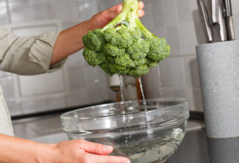 브로콜리 세척