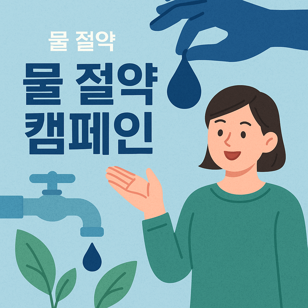 물 절약 캠페인