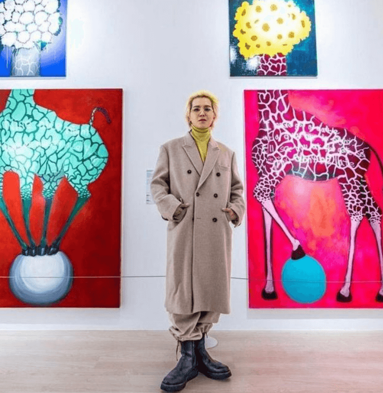 전시회-그림앞에서-송민호