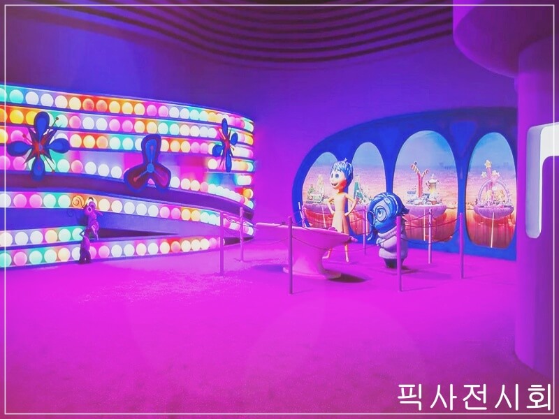 문도 픽사 전시회 공식 포스터 이미지&amp;#44; 성수 전시회 홍보