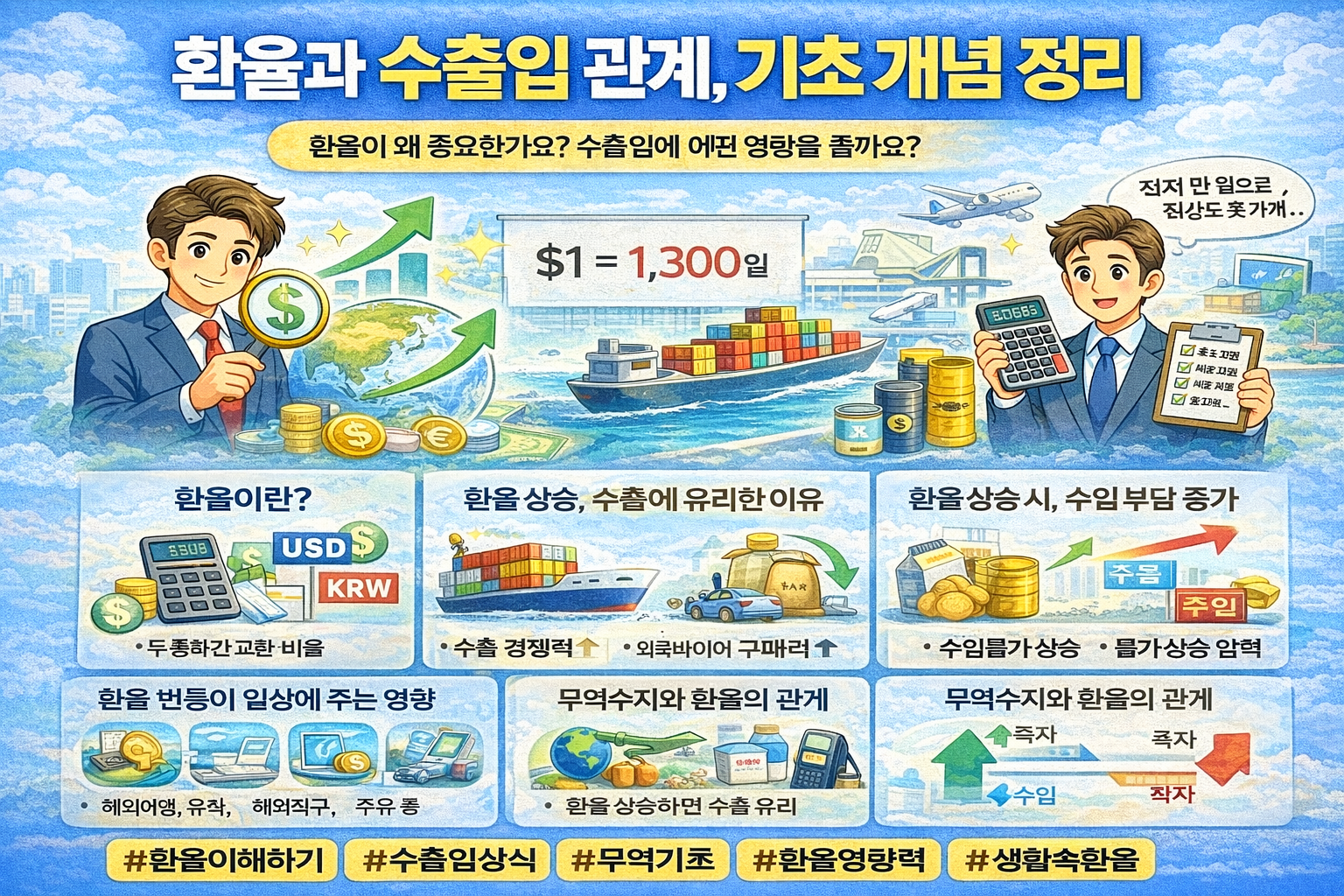 환율과 수출입 관계, 기초 개념 정리