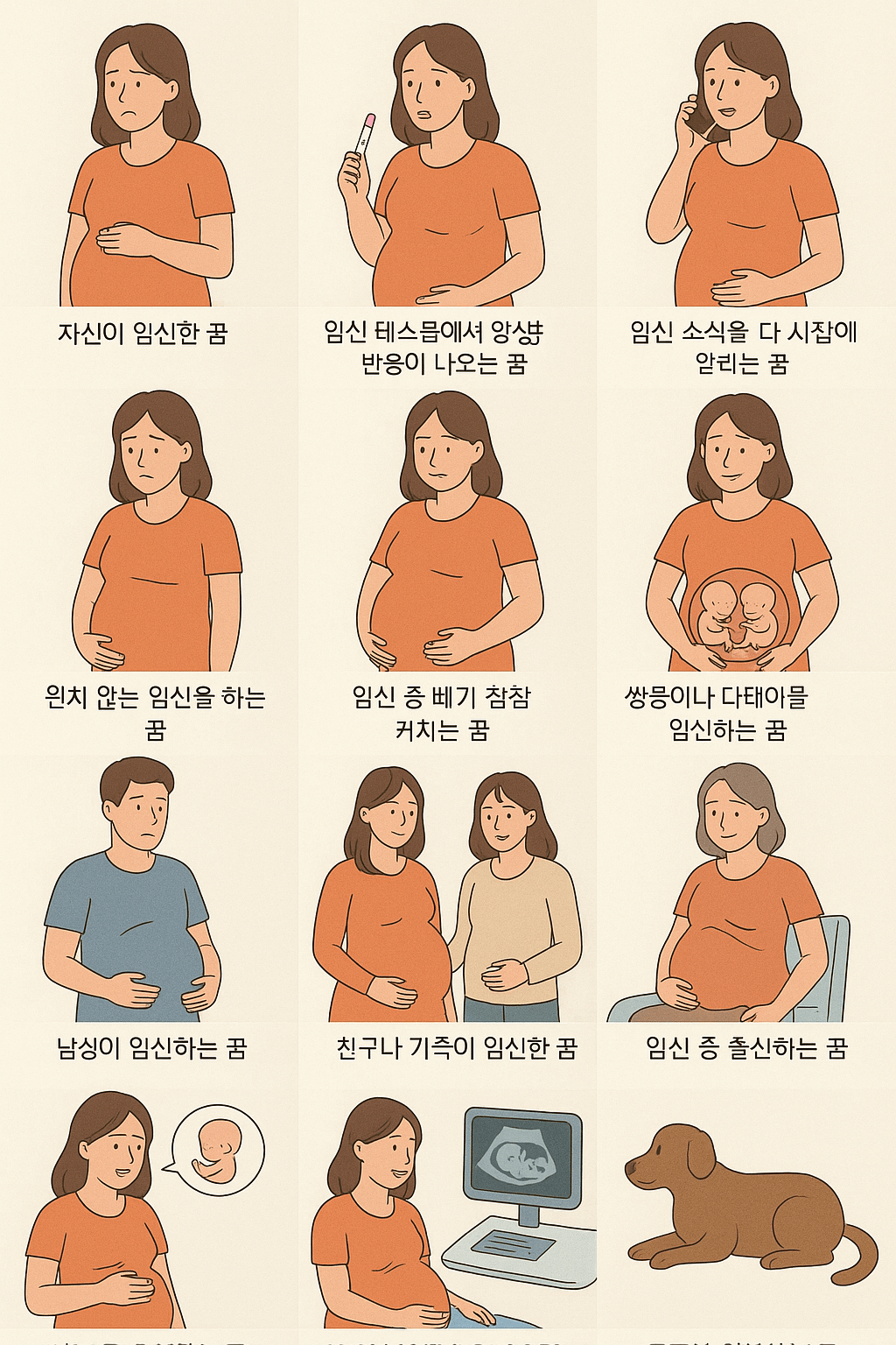 임신하는 꿈 해몽