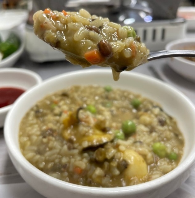 사천-제일전복횟집-녹두죽