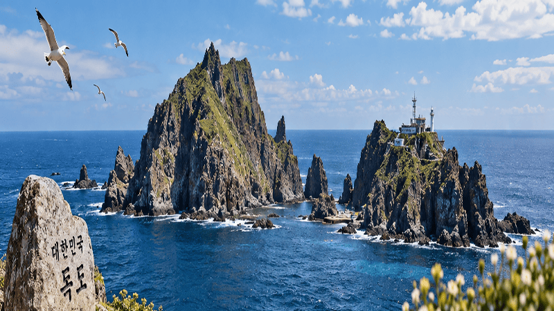 <img src=&rdquo;jeong-gwang-tae-dokdo-is-our-land.jpg&rdquo; alt=&rdquo;동해 바다에 자리한 독도와 푸른 하늘&rdquo;>