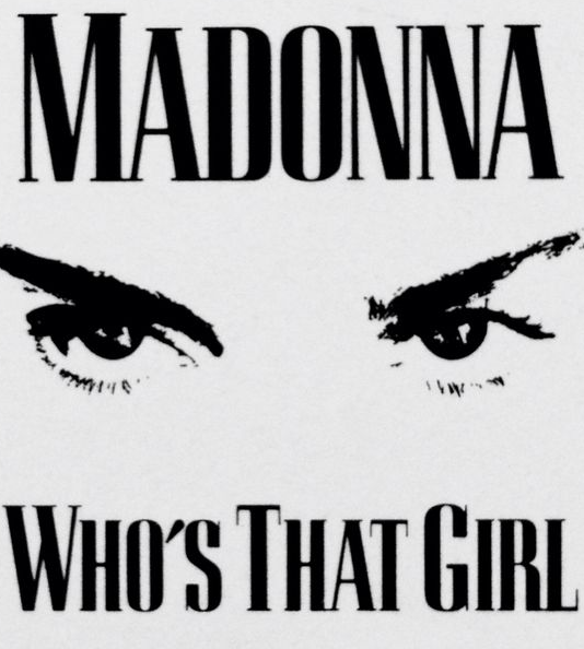 마돈나의 후즈댓걸 표지사진