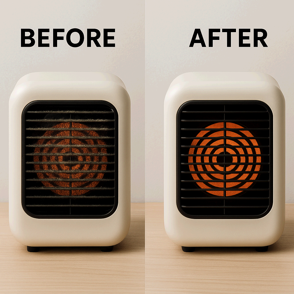 소형 전기난로 및 히터 위생 관리와 발열부 안전 관리 종합 지침