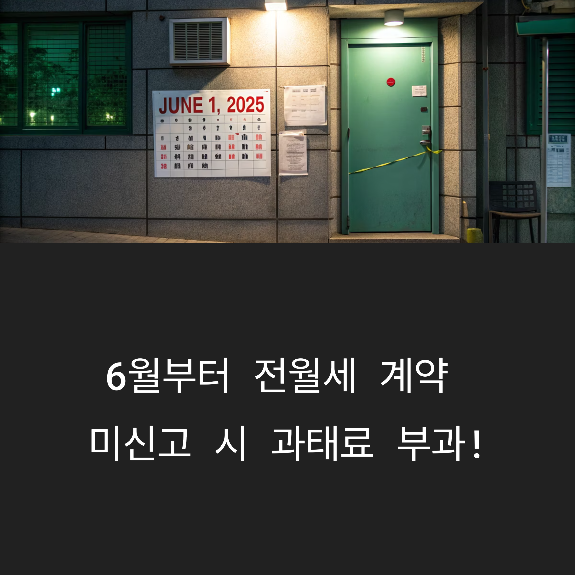 전월세신고 과태료 부과
