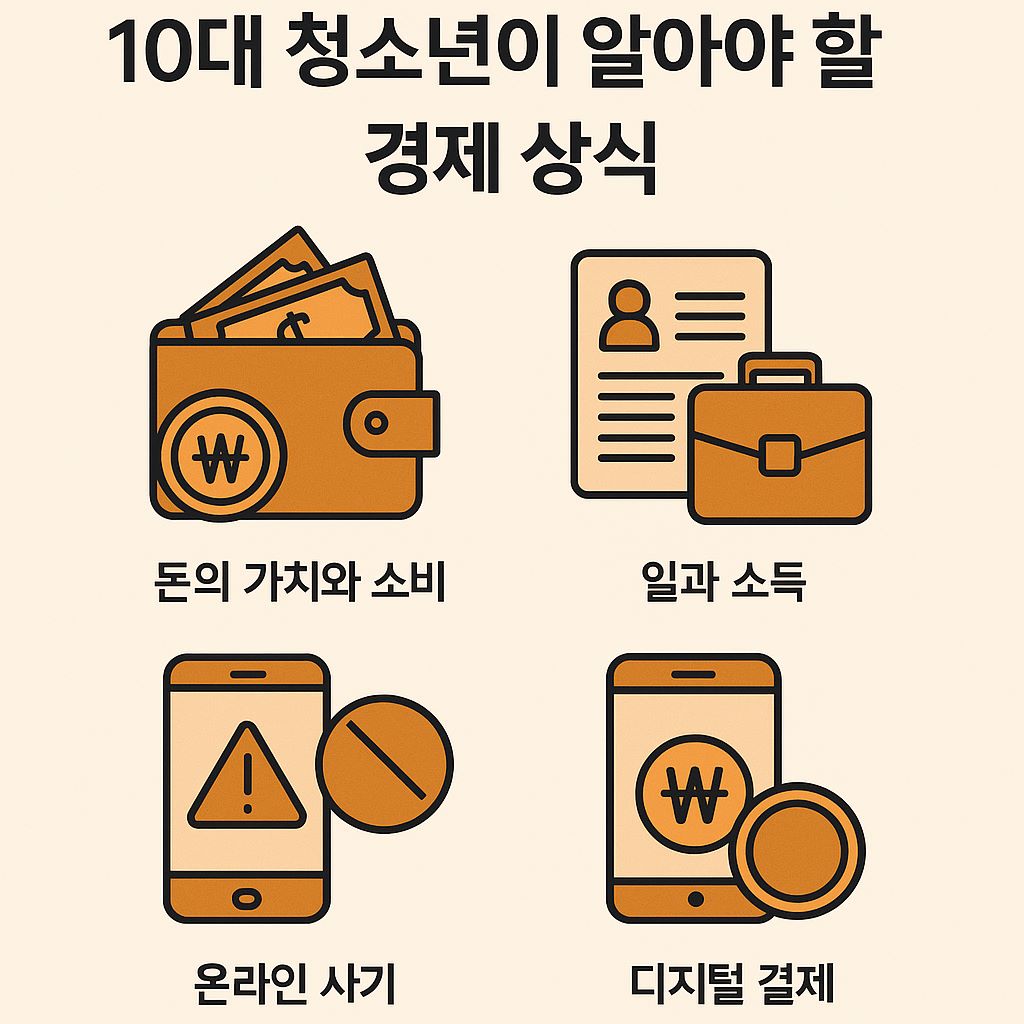 10대 청소년이 알아야 할 경제상식