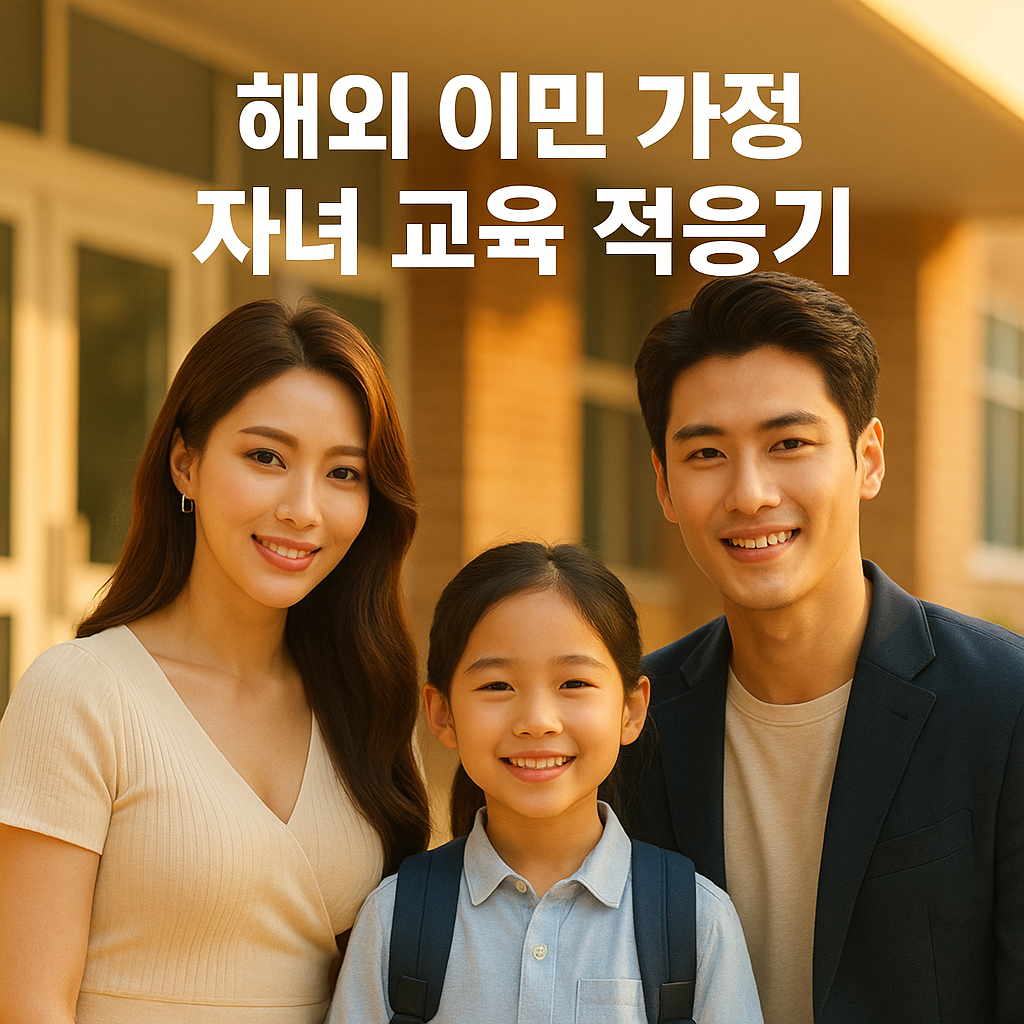 해외 이민 가정 자녀 교육 적응기 2025