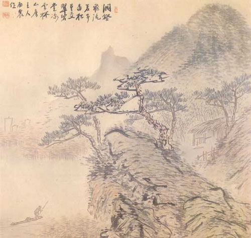 한국 고미술사 수묵화 여백의 미