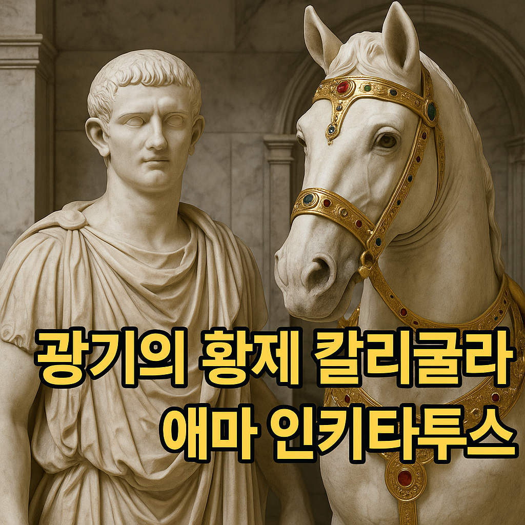 로마 황제 칼리굴라와 그의 특별한 장관