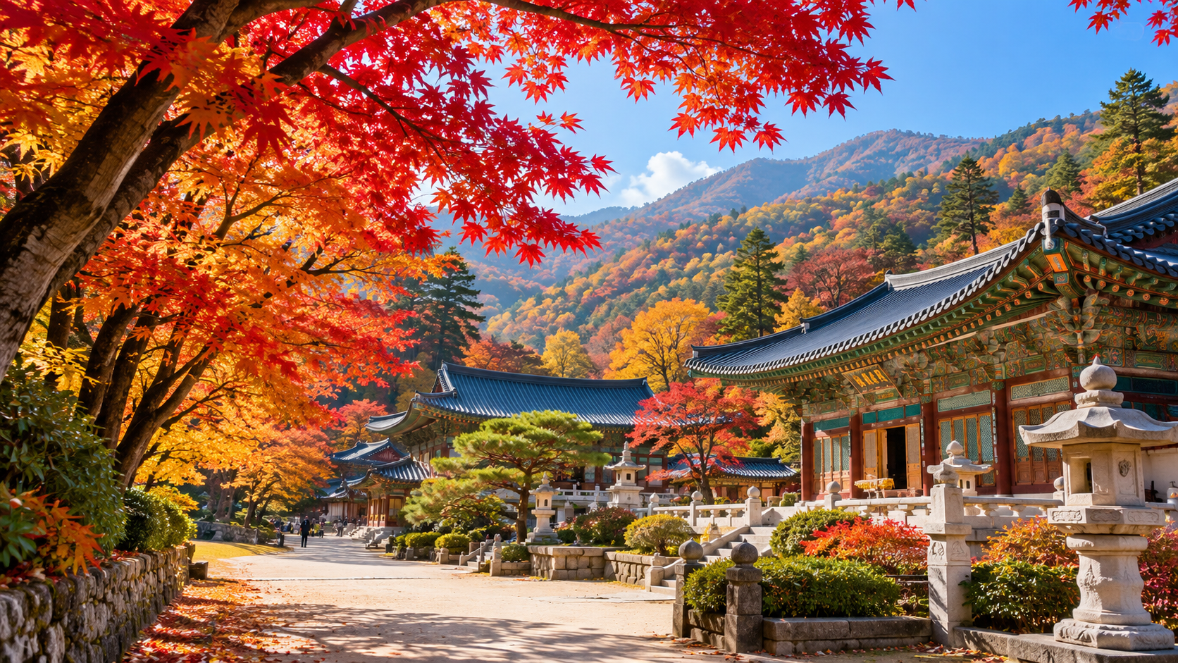 직지사 단풍산책