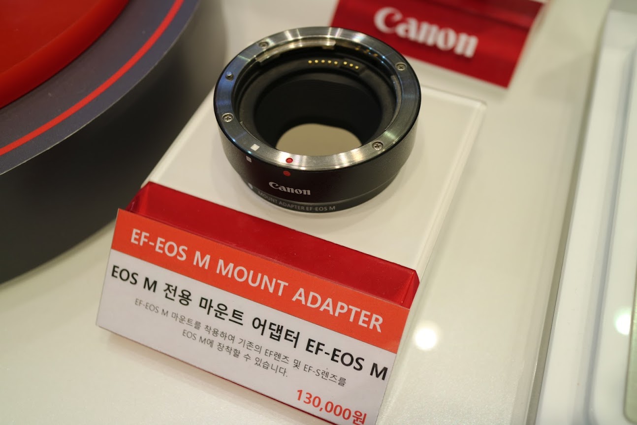 캐논 EOS M 크롭 미러리스